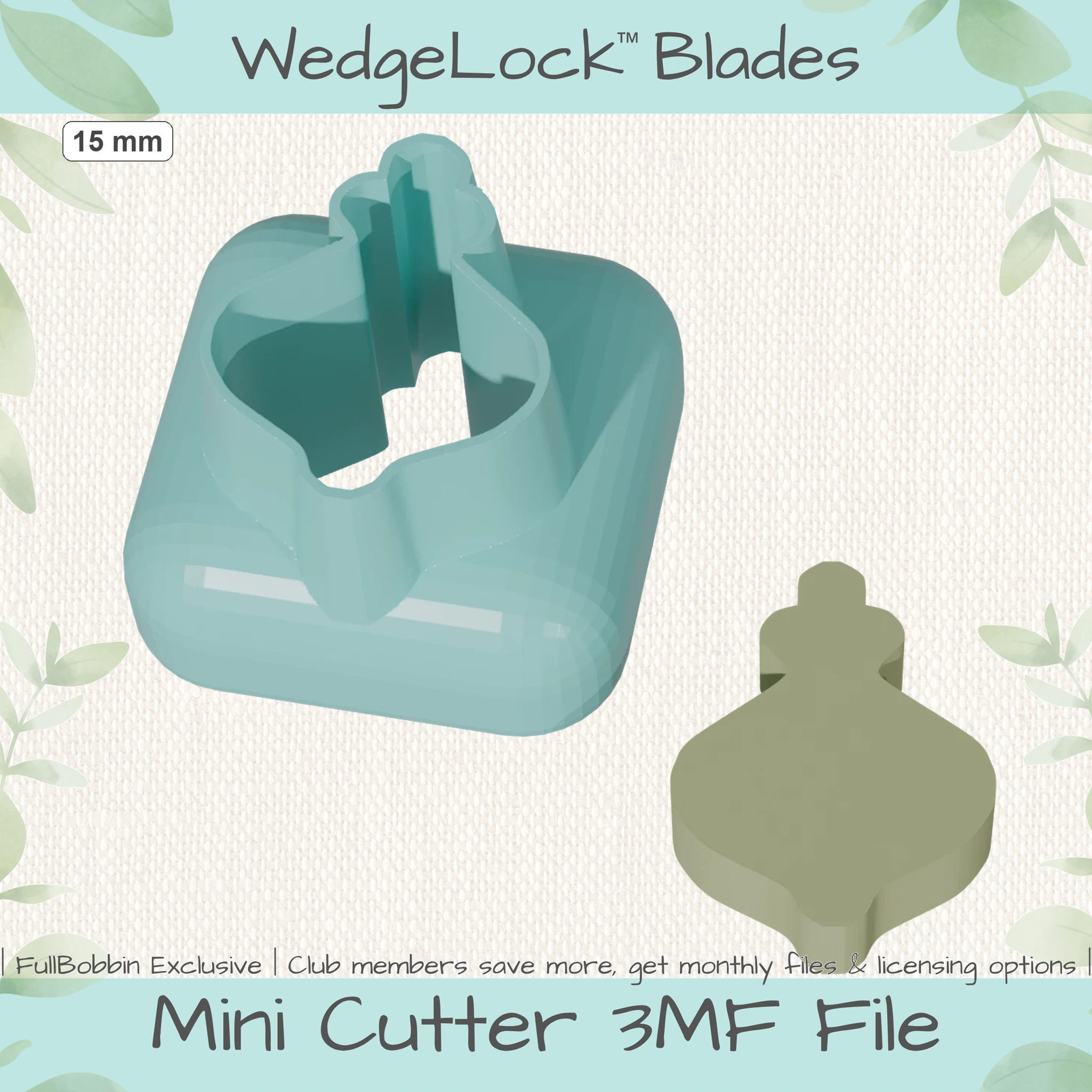 Finial No. 16 Mini Cutters - 4 Sizes