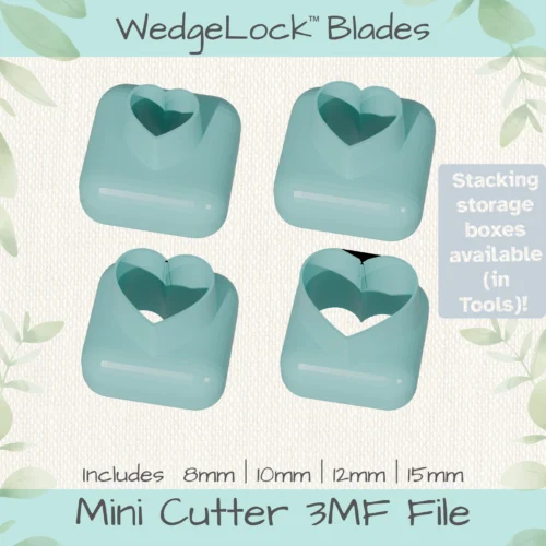 Heart Mini Cutters - 4 Sizes - Image 1