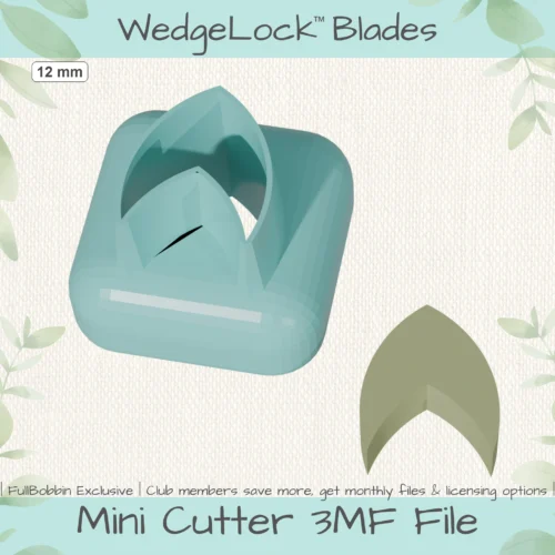 Mermaid-tail No. 1 Mini Cutters - 4 Sizes - Image 5