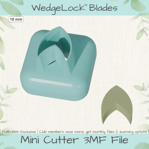 Mermaid-tail No. 1 Mini Cutters - 4 Sizes - Image 6