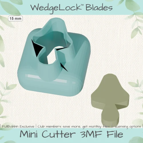 Mushroom No. 12 Mini Cutters - 4 Sizes - Image 4