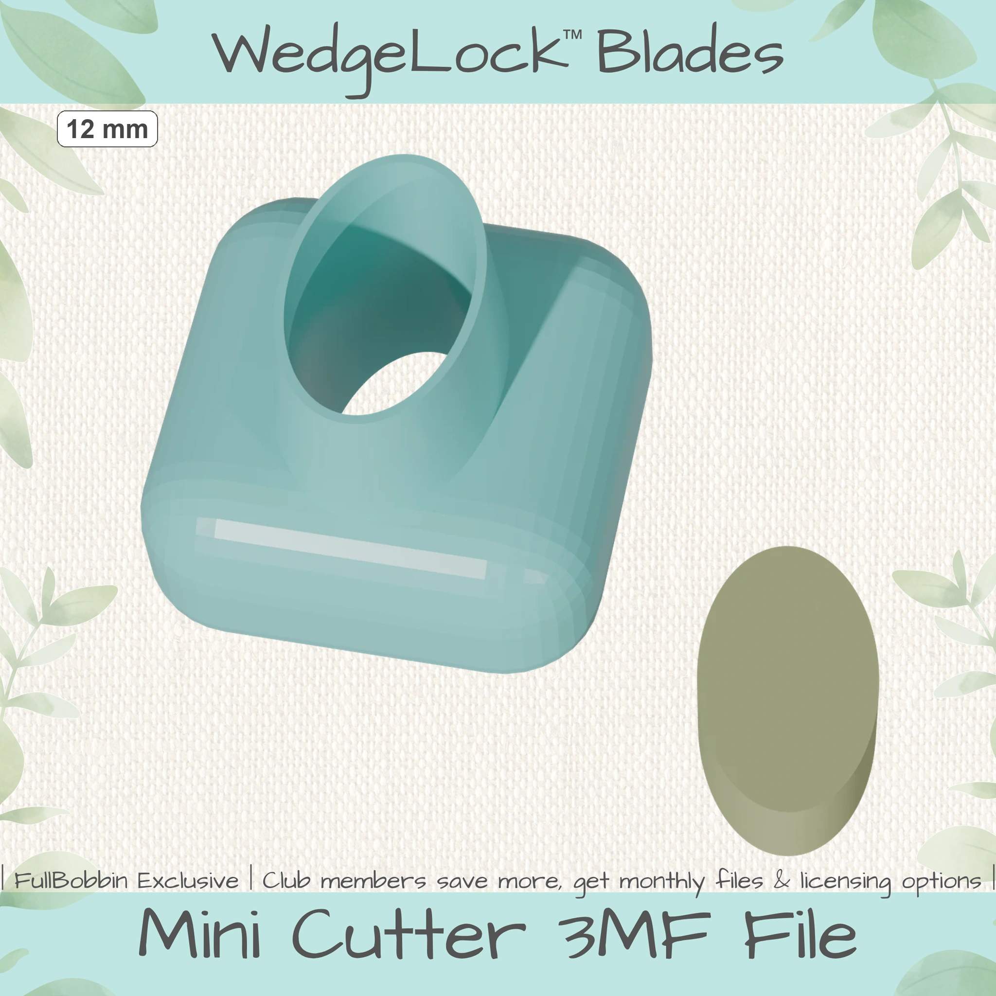 Oval Mini Cutters - 4 Sizes
