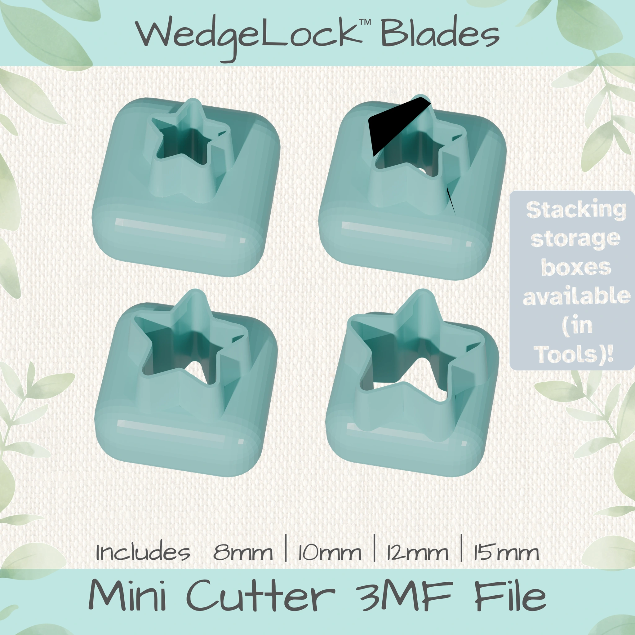 Star Mini Cutters - 4 Sizes