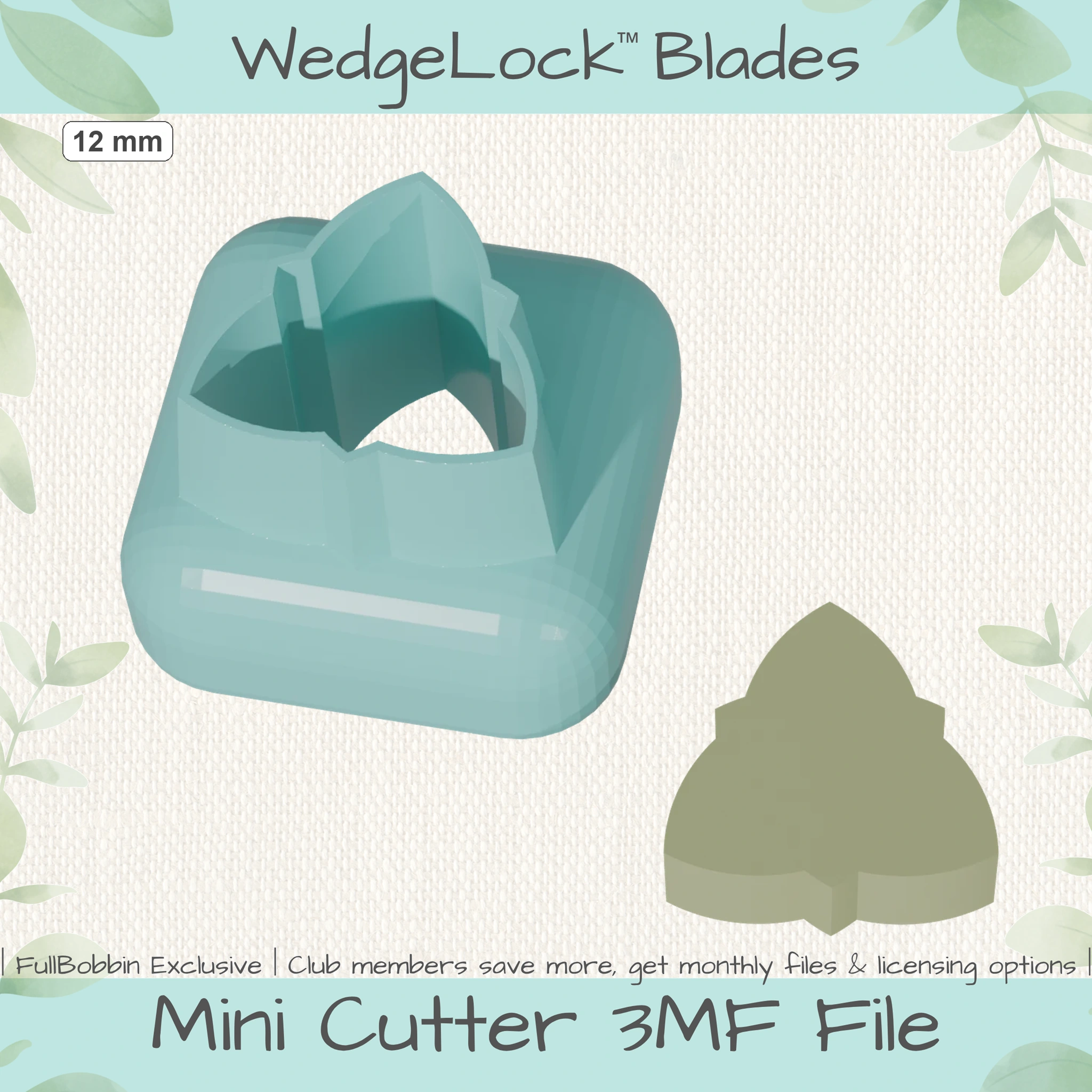 Tri-deco Mini Cutters - 4 Sizes