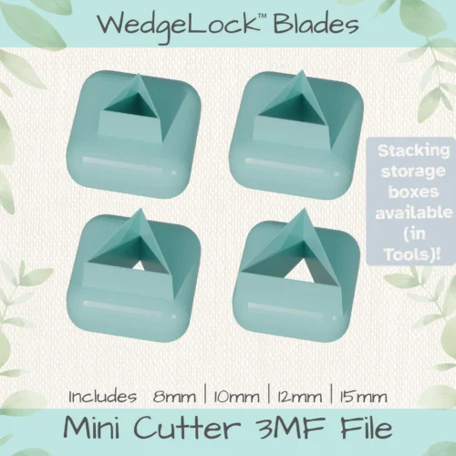 Triangle Mini Cutters - 4 Sizes - Image 1