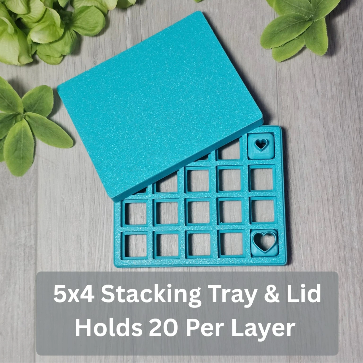 Mini Cutter Condos — Stackable Storage Trays & Lids