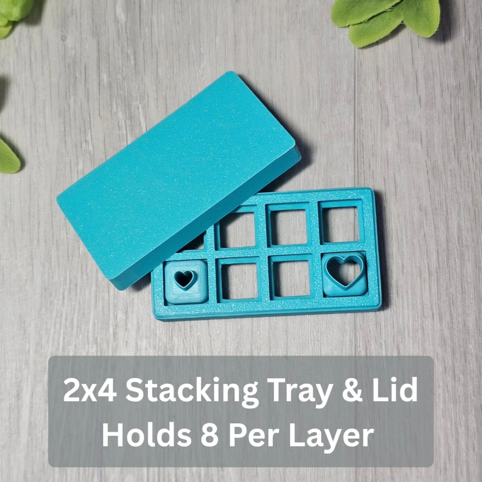 Mini Cutter Condos — Stackable Storage Trays & Lids